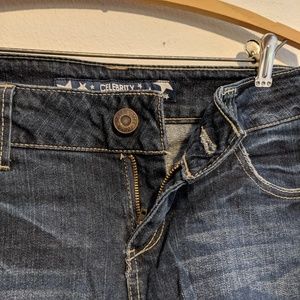 Celebrity Pink Shorts - Celebrity Pink cuffed blue jean shorts Celebrity Pink Shorts - Celebrity Pink cuffed blue jean shorts